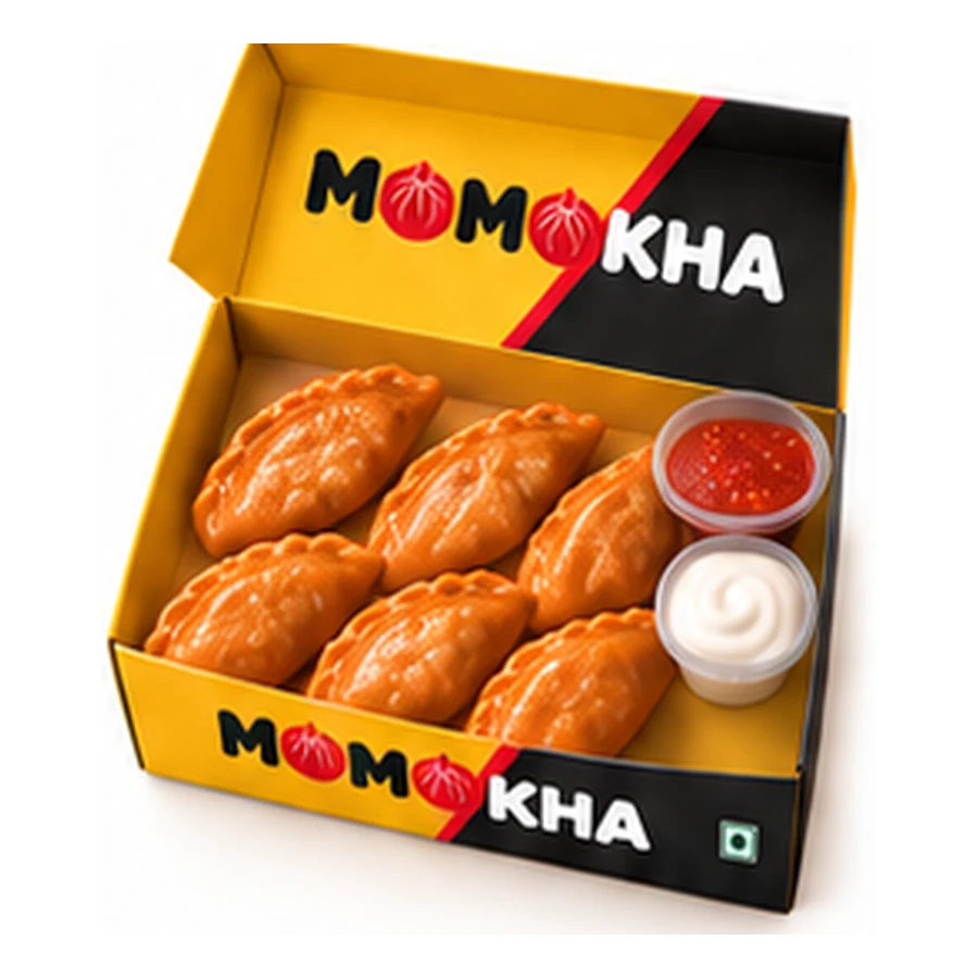 Fried Veg Pahari Momo - maida-free momo