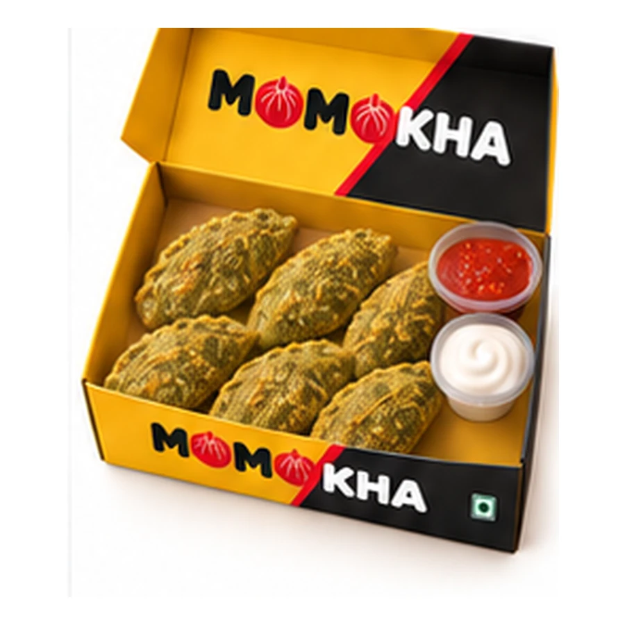Kurkure Veg Himalayan Momo - maida-free momo