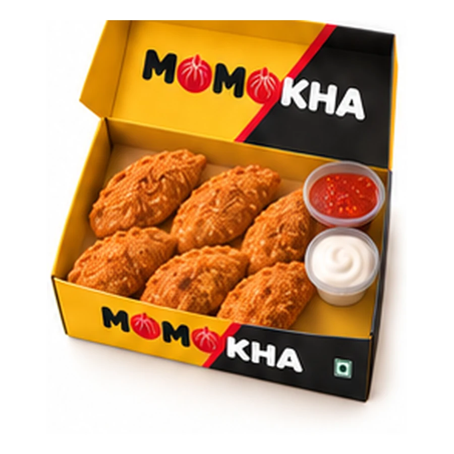 Kurkure Veg Pahari Momo - maida-free momo